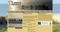 Desktop Screenshot of manegemustang.be